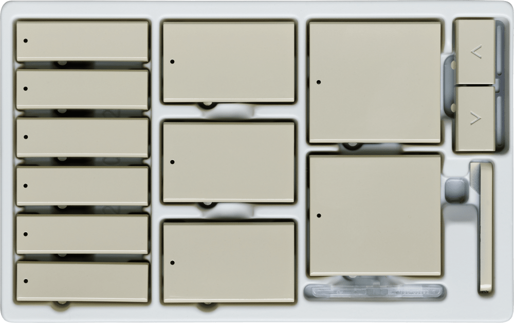 Control4® Color Kit, Contemporary, Configurable Keypad (Light Almond)