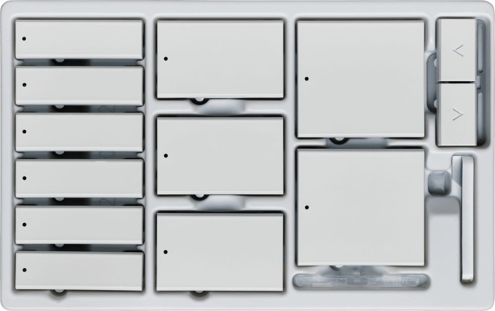 Control4® Color Kit, Contemporary, Configurable Keypad (Snow White)