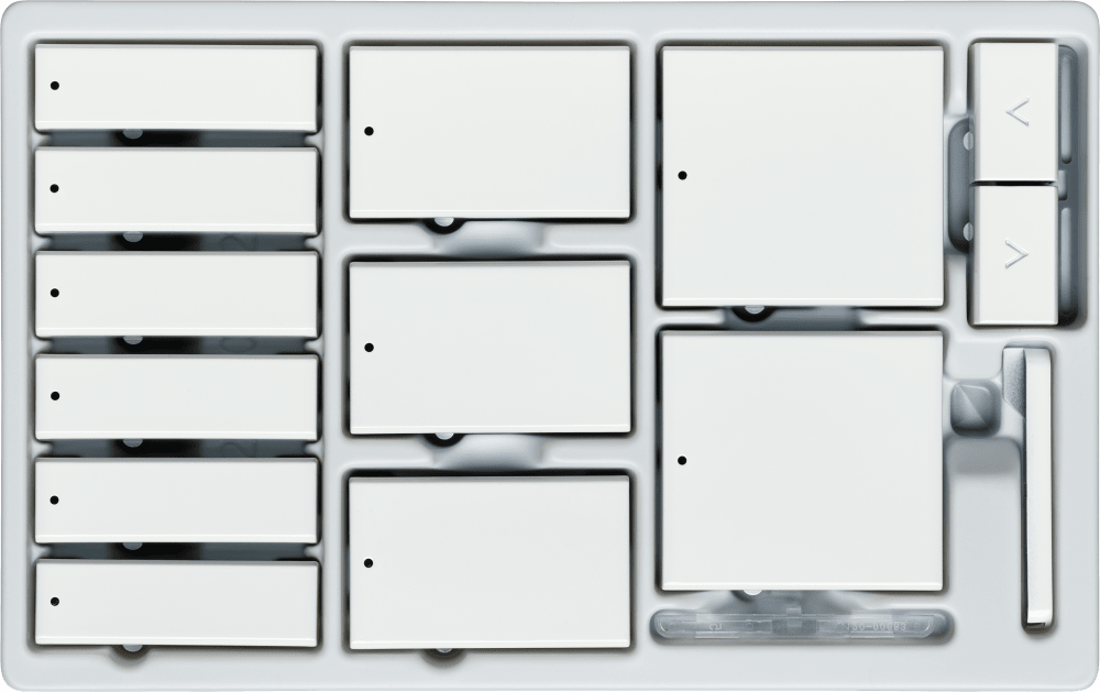 Control4® Color Kit, Contemporary, Configurable Keypad (White)