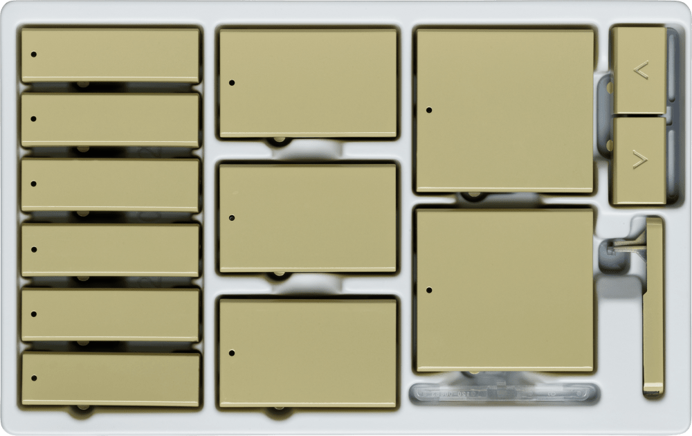 Control4® Color Kit, Contemporary, Keypad Dimmer (Ivory)