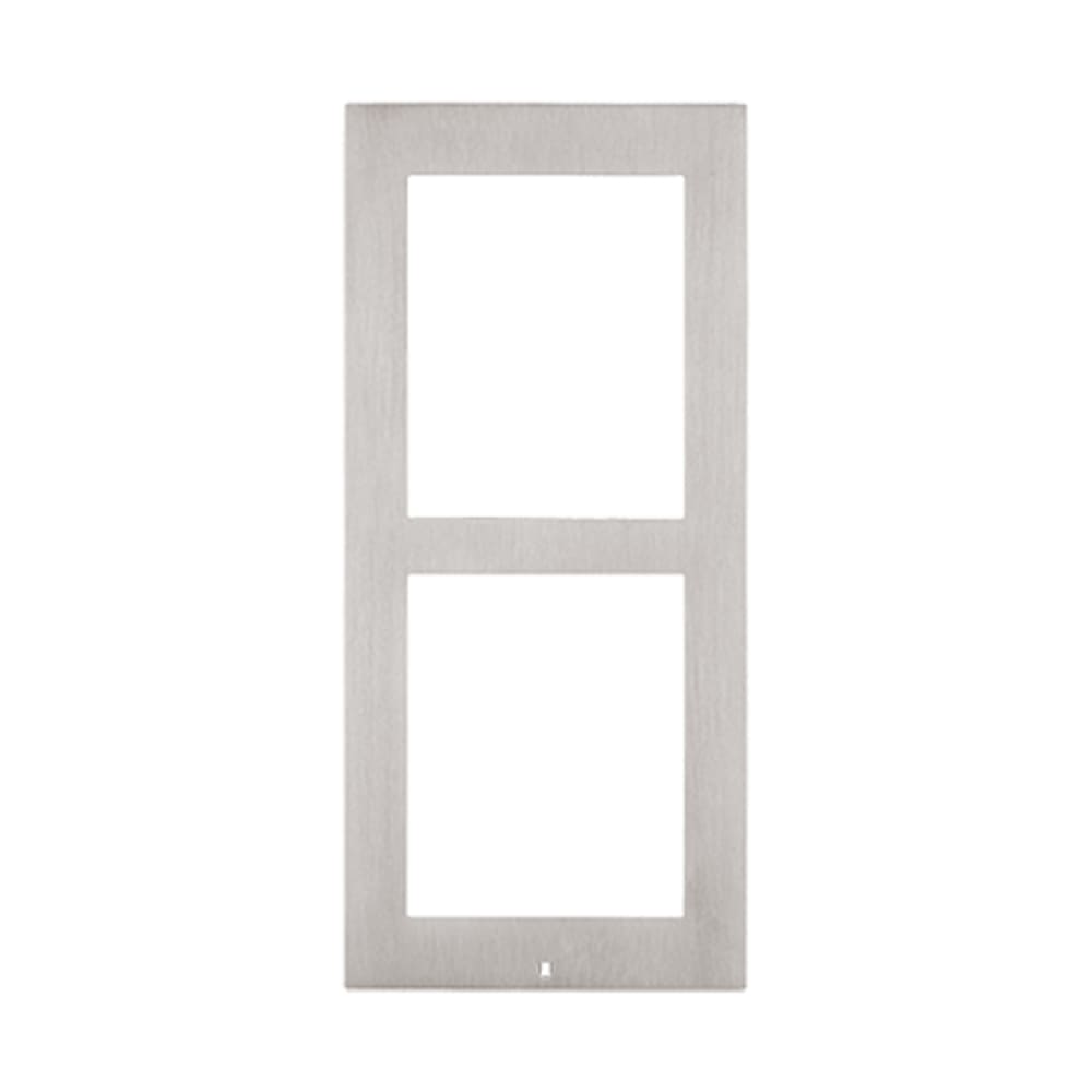 Control4® 2 Module Flush Mount Frame (Brushed Nickel)