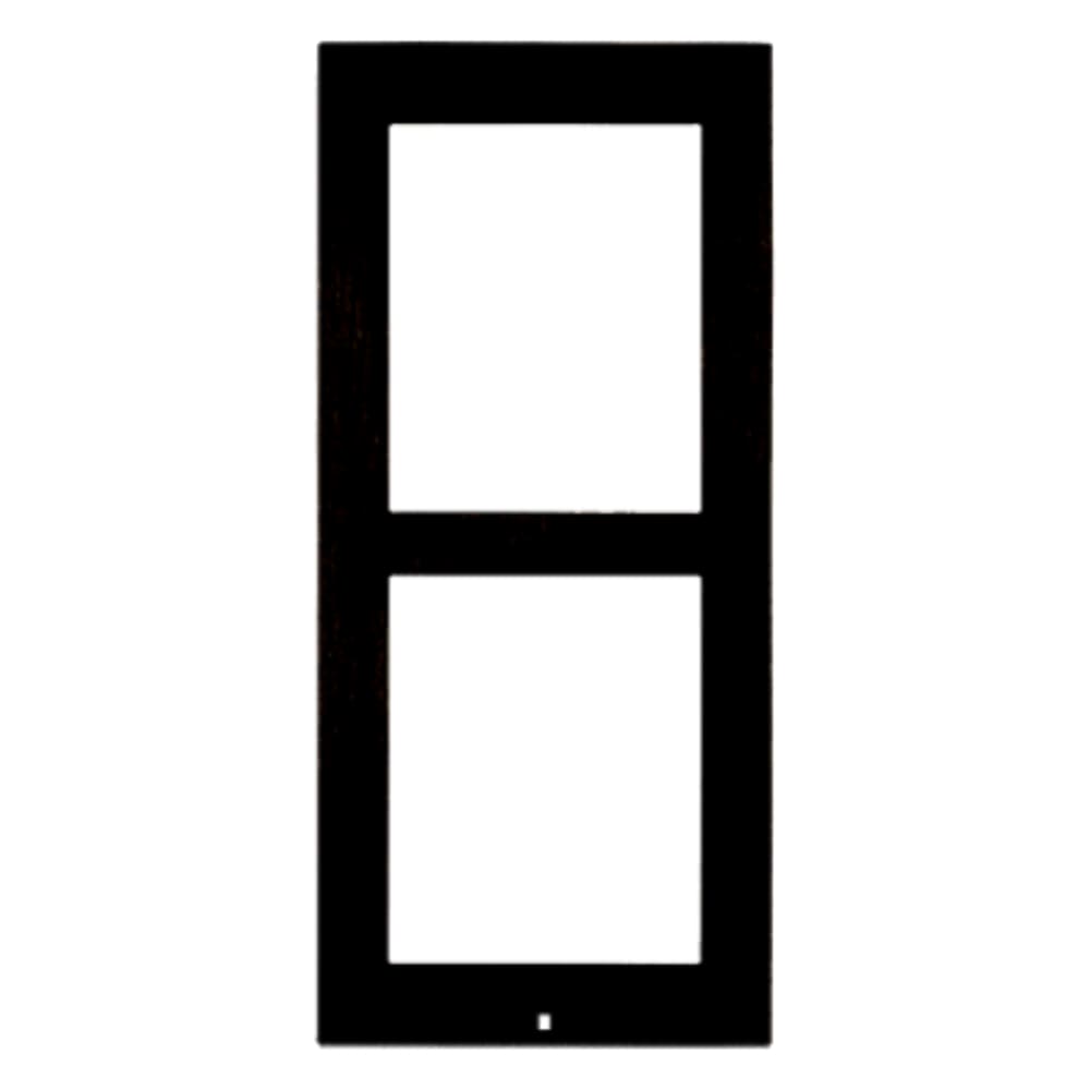Control4® 2 Module Surface Mount Frame (Black)