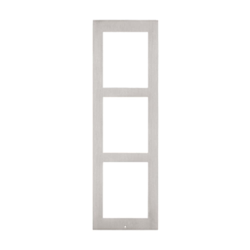 Control4® 3 Module Surface Mount Frame (Brushed Nickel)