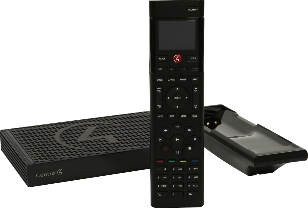 Control4® EA-3 Entertainment Bundle W/Remote & Recharging Station, V2 - EOS 08.09.23