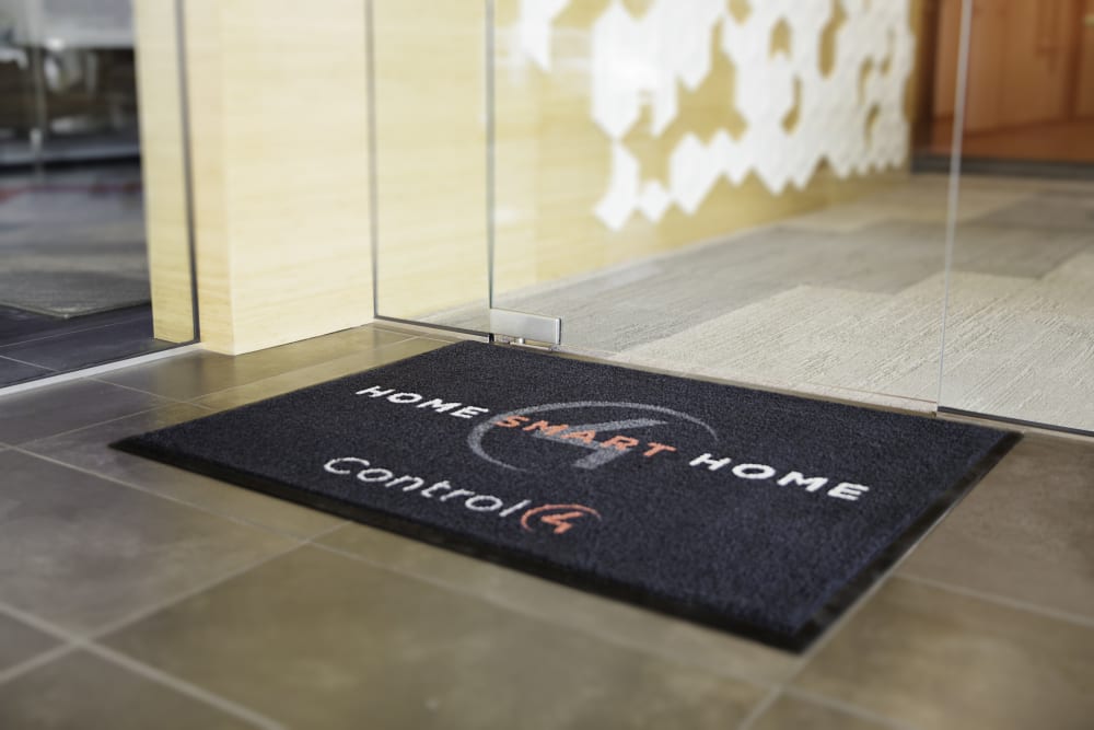 Control4® \\"Home Smart Home\\" Floor Mat
