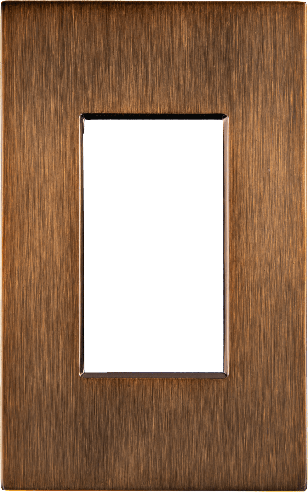 Control4® Faceplate, Contemporary, 1 Gang (Antique Bronze)