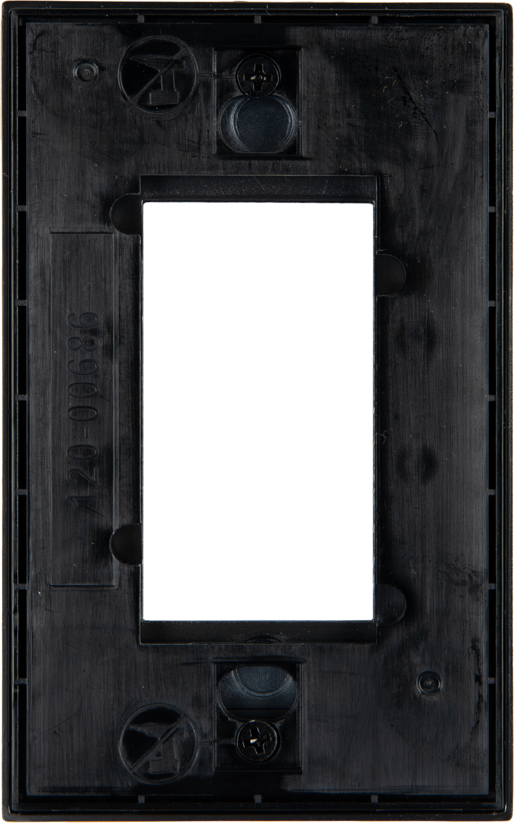 Control4® Faceplate, Contemporary, 1 Gang (Antique Bronze)