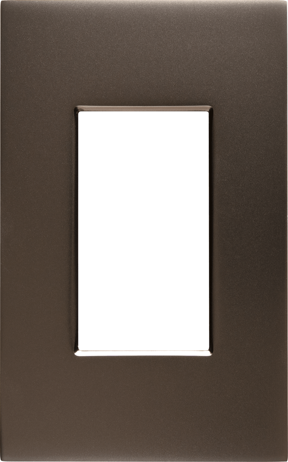 Control4® Faceplate, Contemporary, 1 Gang (Satin Nickel)
