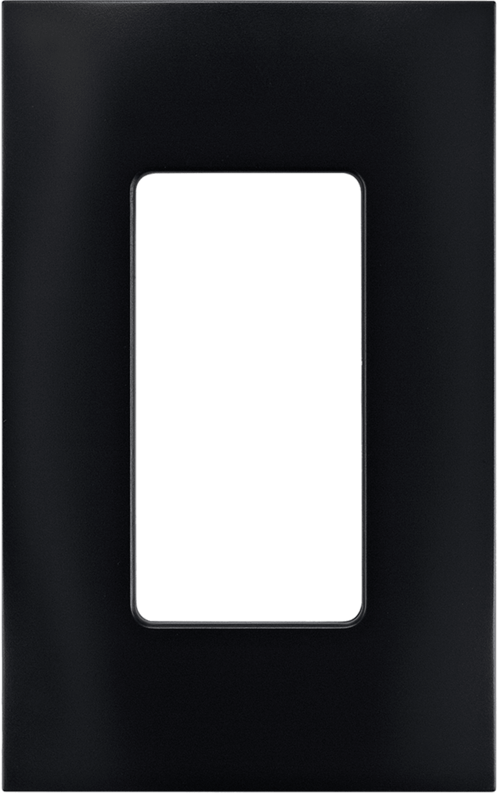 Control4® Faceplate, 1 Gang (Midnight Black)