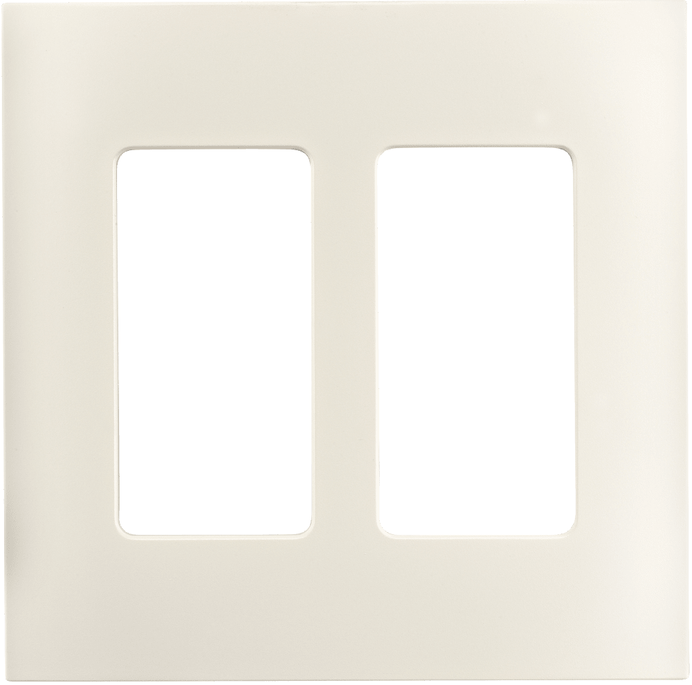 Control4® Faceplate, 2 Gang (Biscuit)