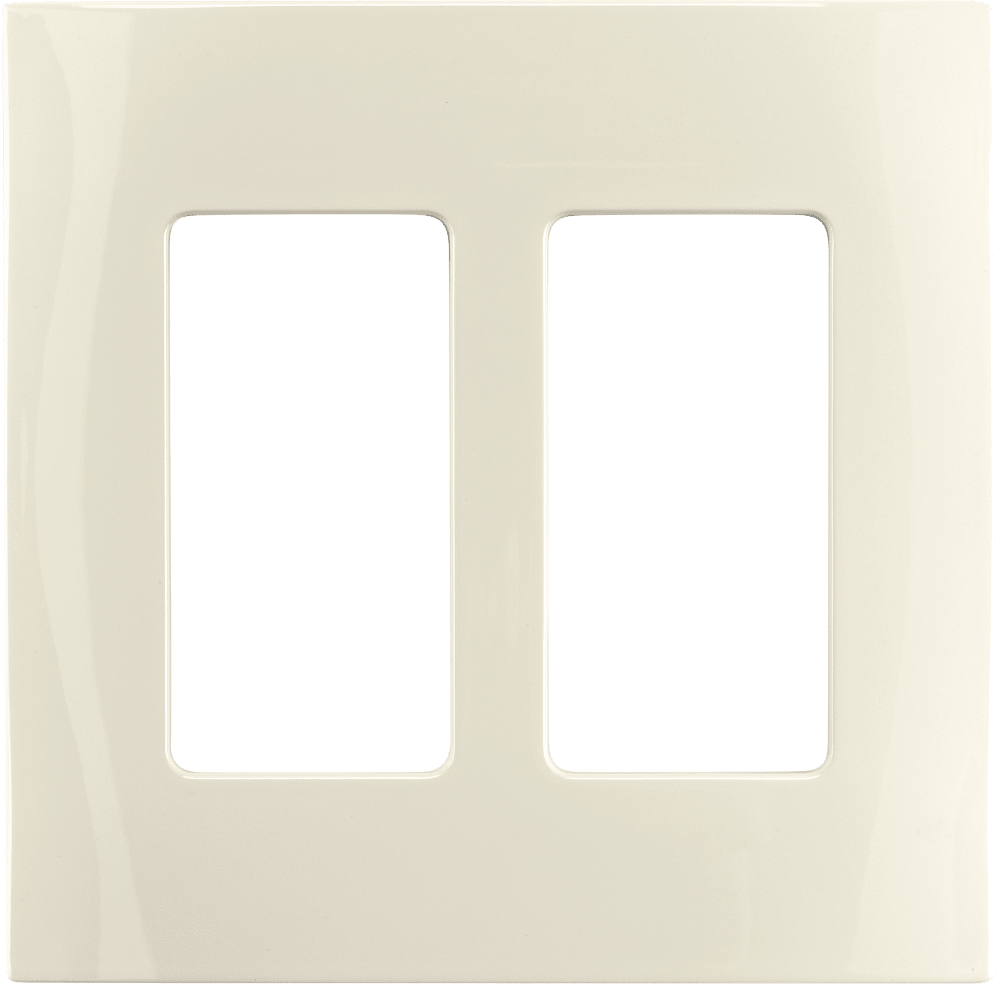 Control4® Faceplate, 2 Gang (Light Almond)