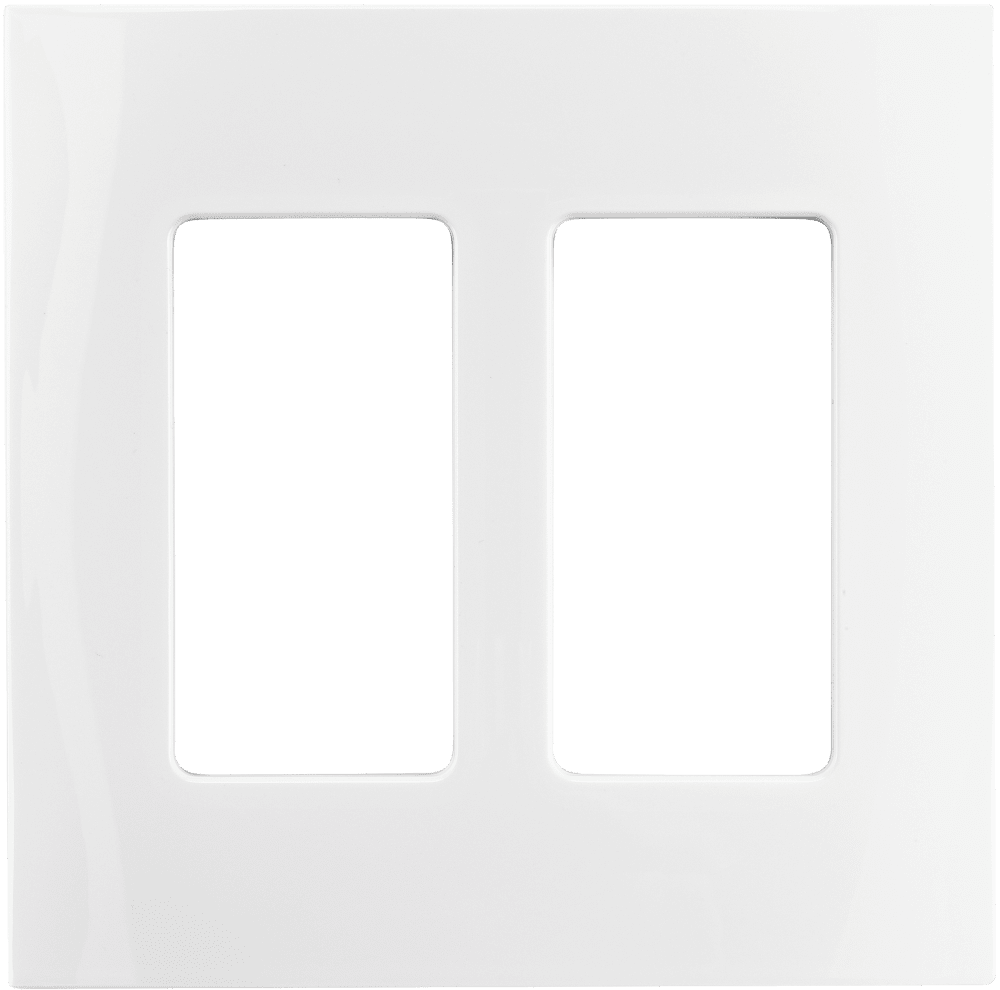 Control4® Faceplate, 2 Gang (White)