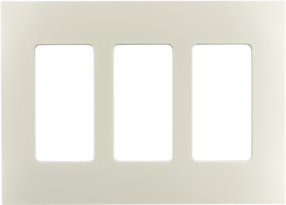 Control4® Faceplate, 3 Gang (Biscuit)