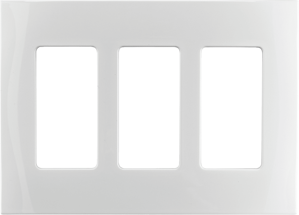 Control4® Faceplate, 3 Gang (White)
