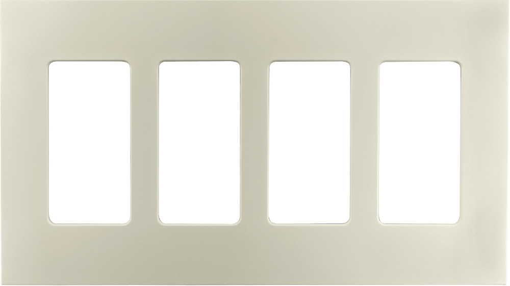 Control4® Faceplate, 4 Gang (Biscuit)