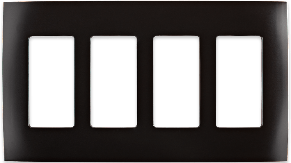 Control4® Faceplate, 4 Gang (Venetian Bronze)