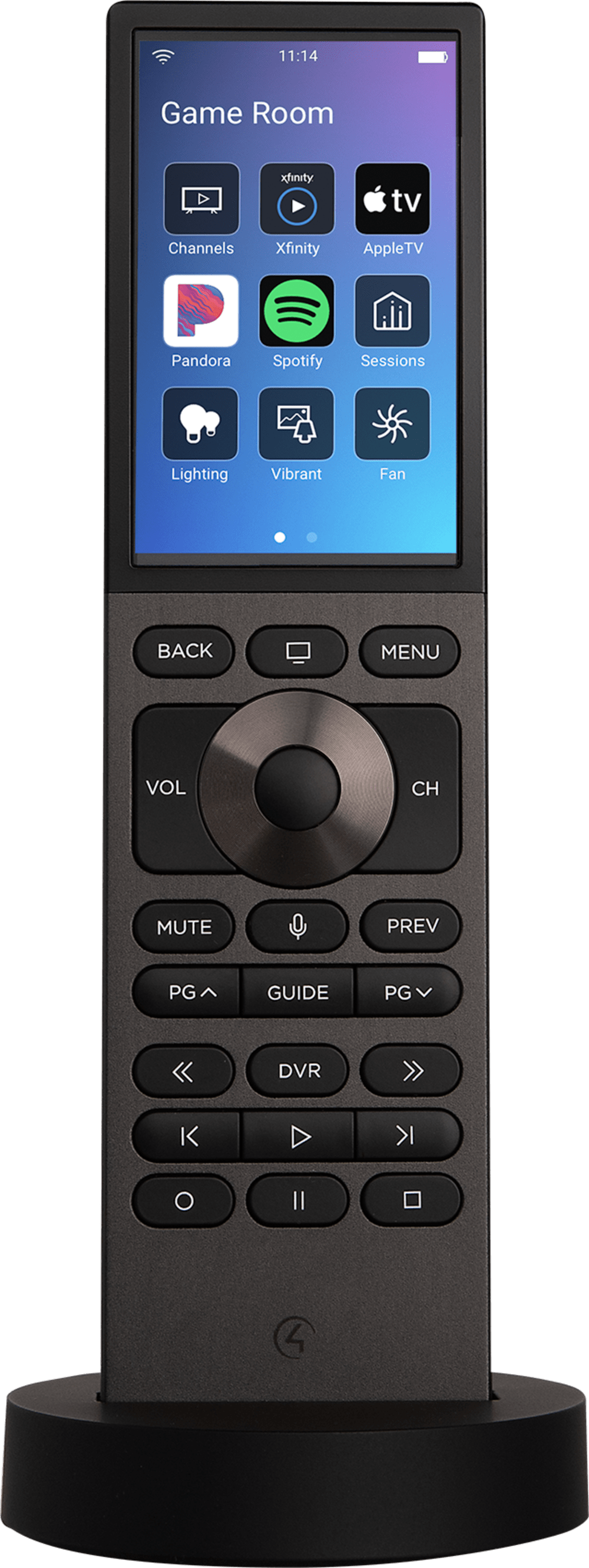 Control4® Halo Touch Remote (Black)