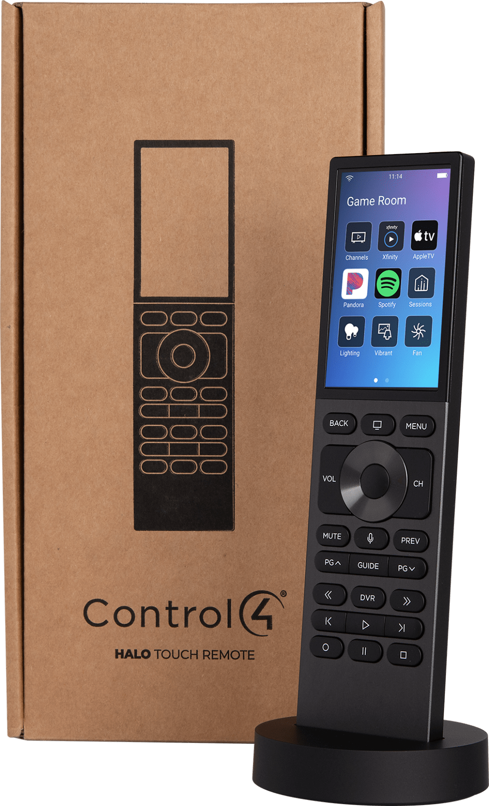 Control4® Halo Touch Remote (Black)