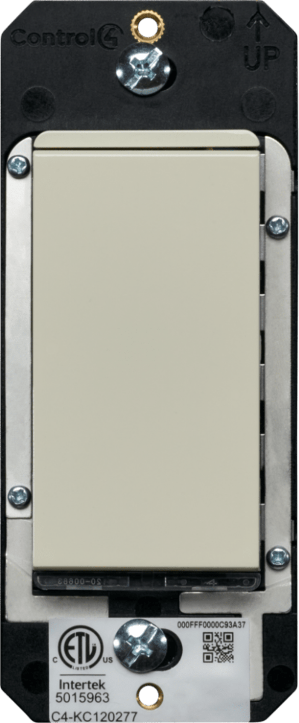 Control4® Auxiliary Keypad, Contemporary (Light Almond)