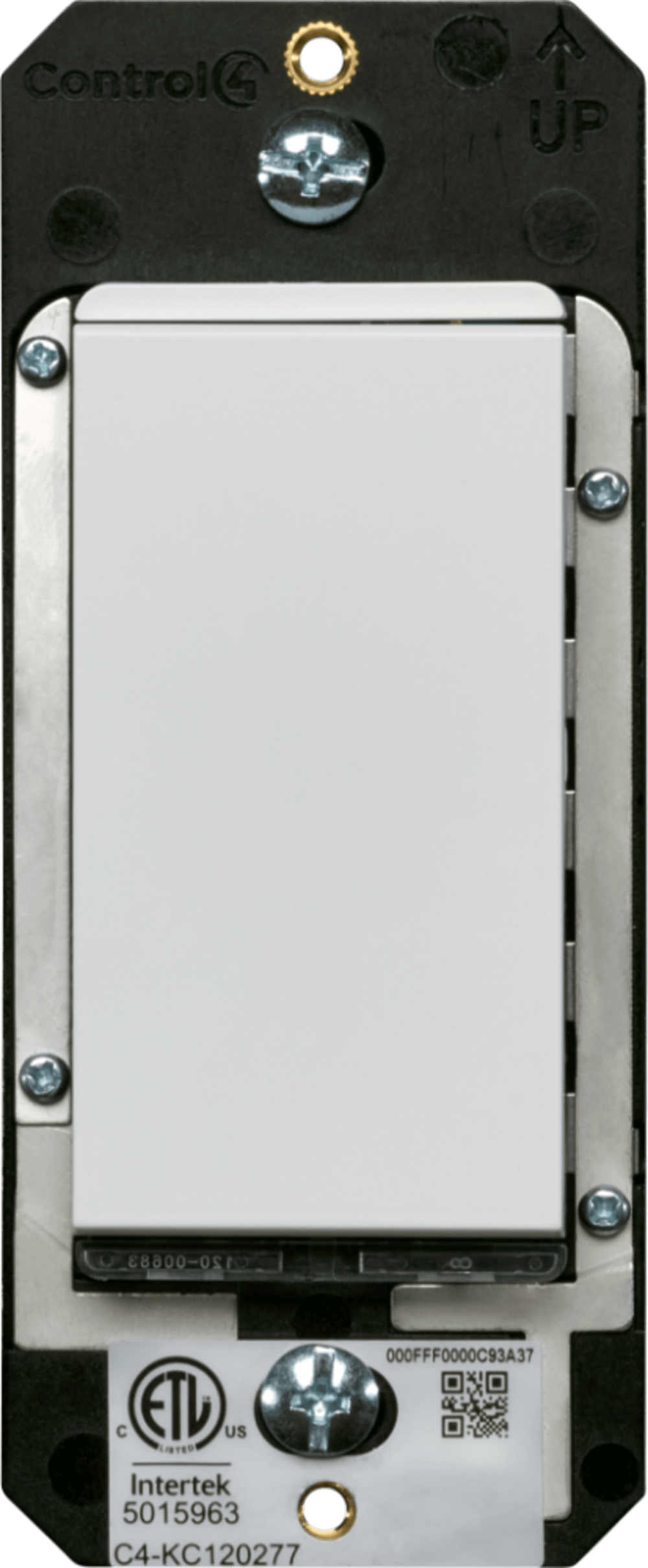 Control4® Auxiliary Keypad, Contemporary (Snow White)