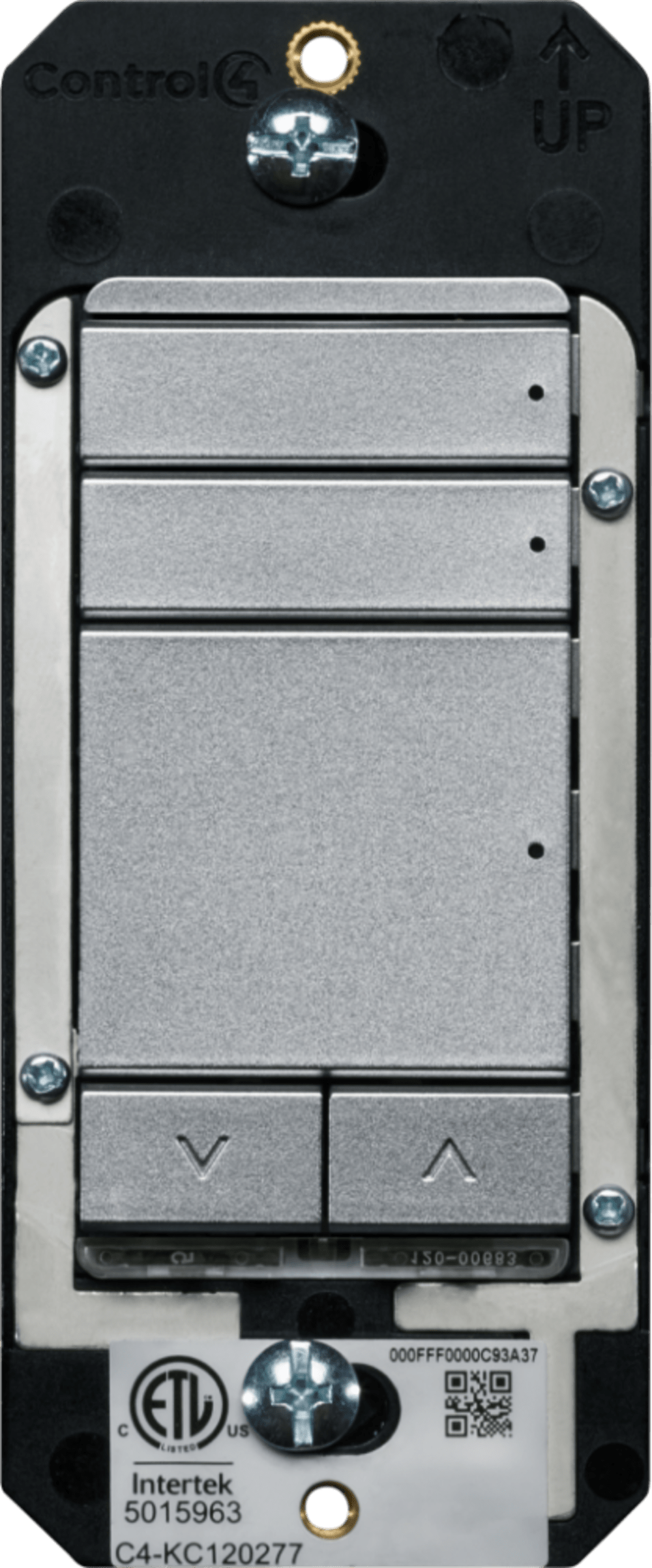 Control4® Configurable Keypad, Contemporary, 120V/277V (Aluminum)