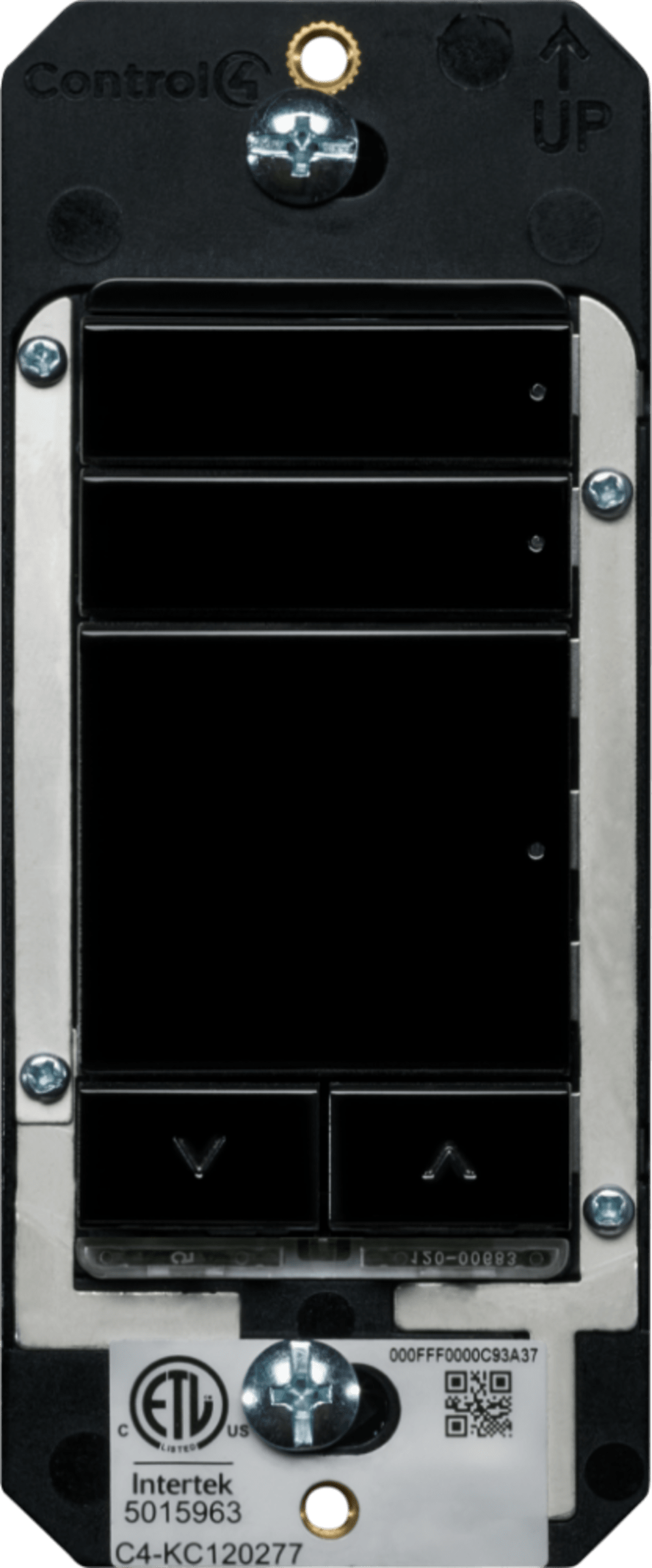 Control4® Configurable Keypad, Contemporary, 120V/277V (Black)