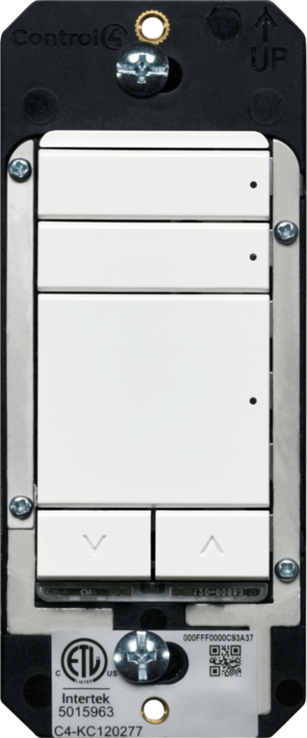 Control4® Configurable Keypad, Contemporary, 120V/277V (White)