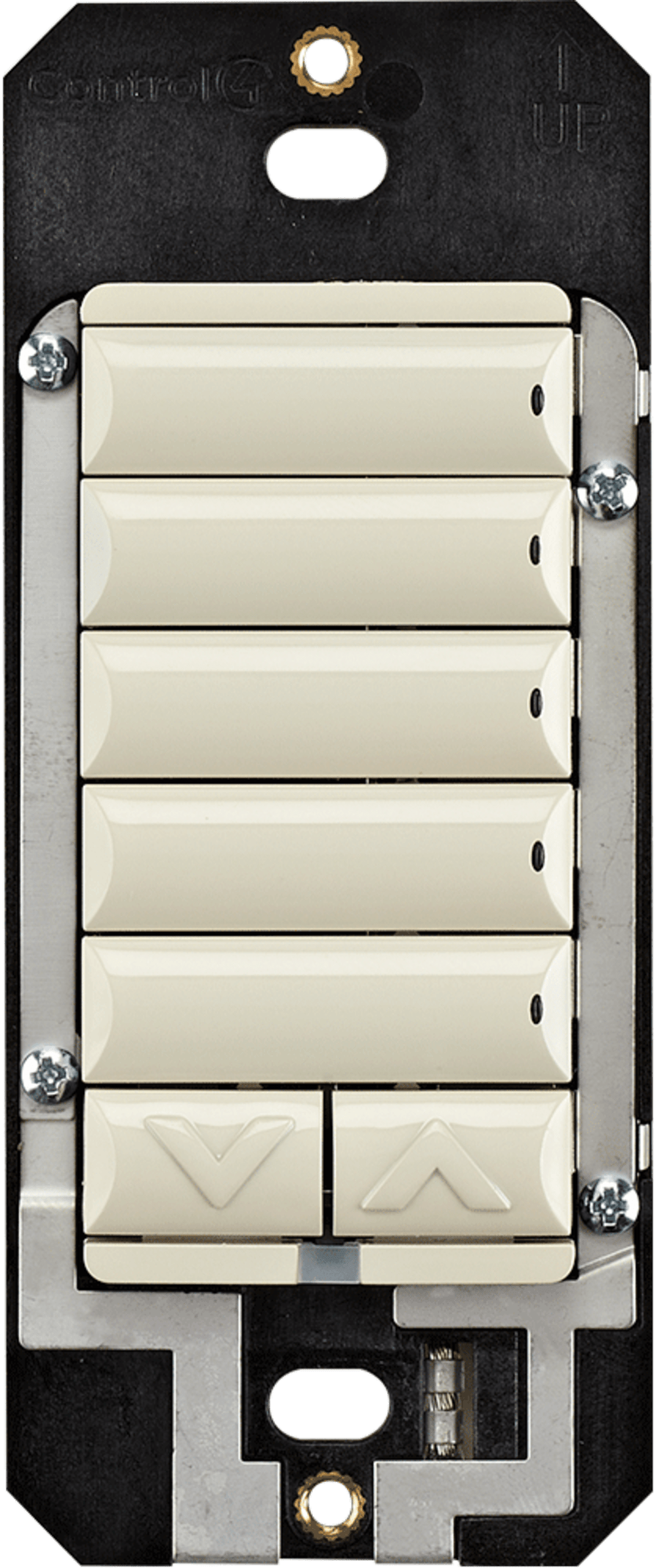 Control4® Configurable Keypad, 120V/277V (Light Almond)