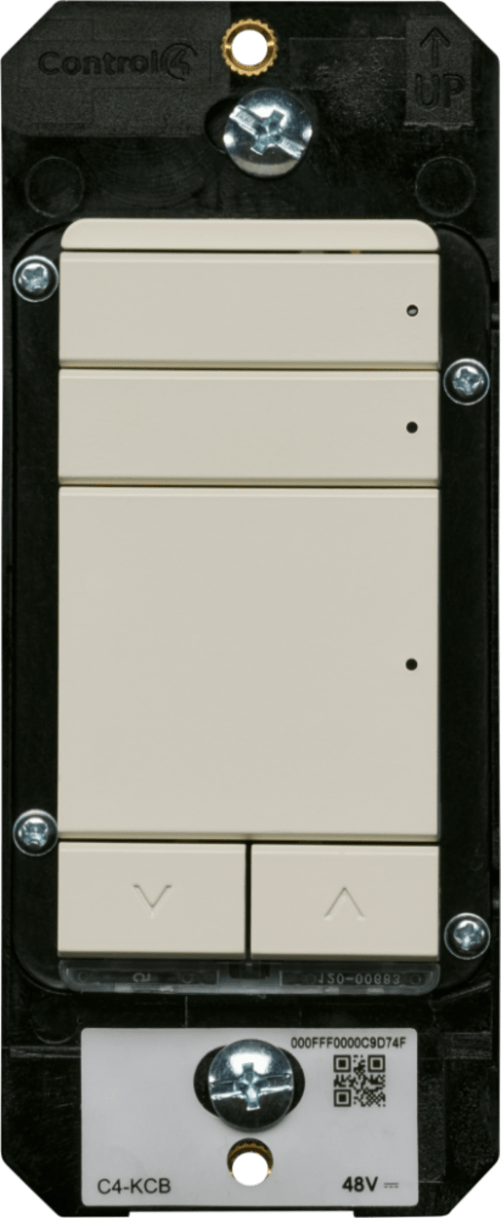 Control4® Wired Keypad, Contemporary (Biscuit)