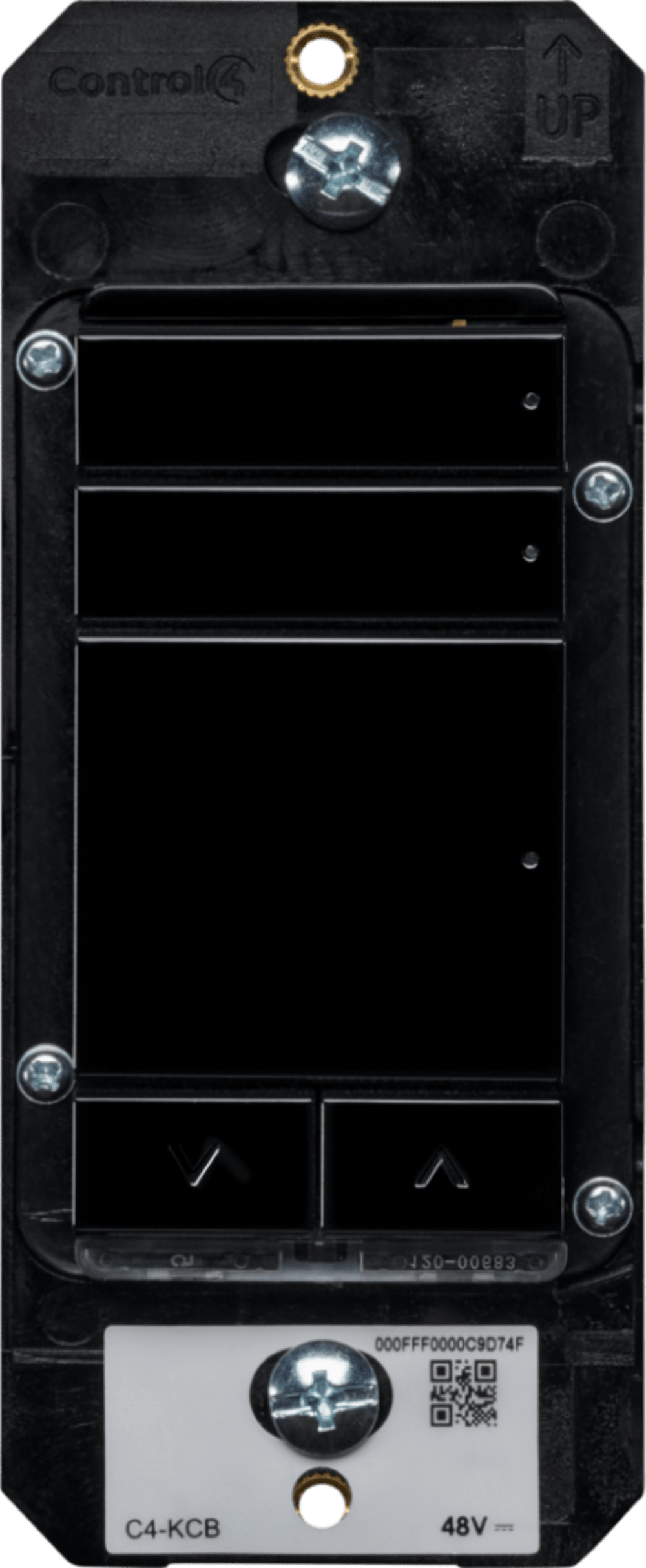 Control4® Wired Keypad, Contemporary (Black)