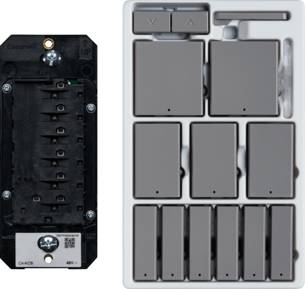 Control4® Wired Keypad, Contemporary (Gray)