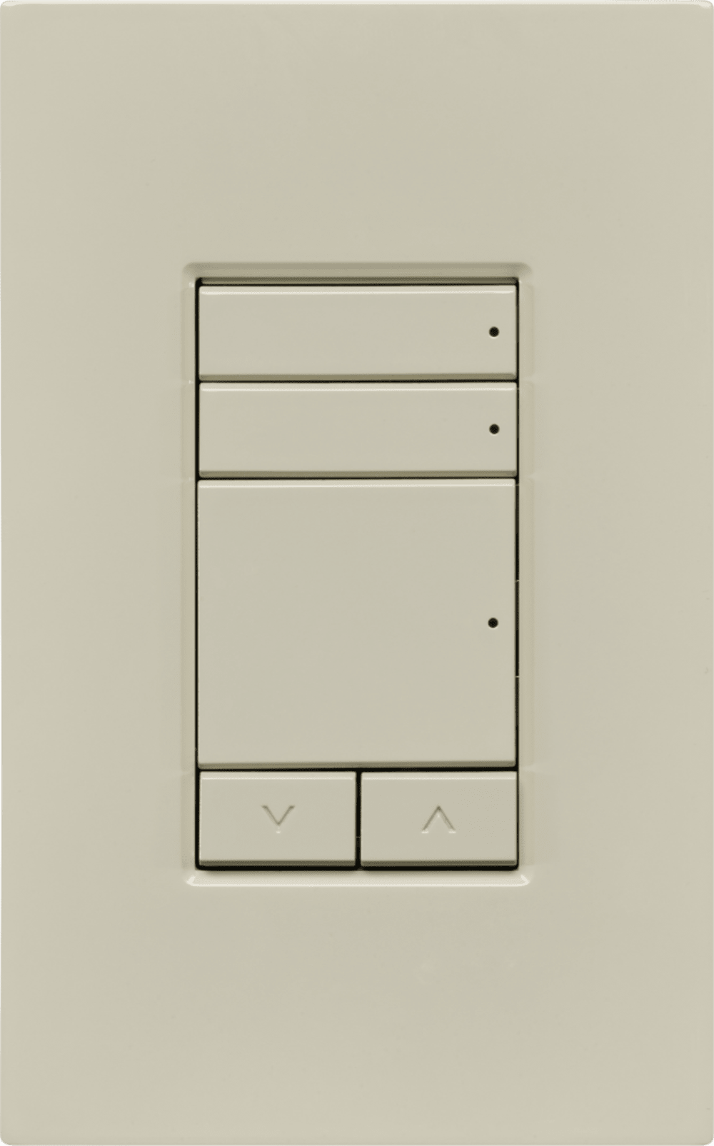 Control4® Wired Keypad, Contemporary (Light Almond)