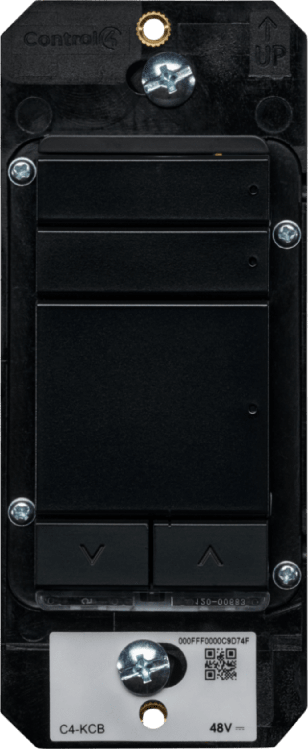 Control4® Wired Keypad, Contemporary (Midnight Black)