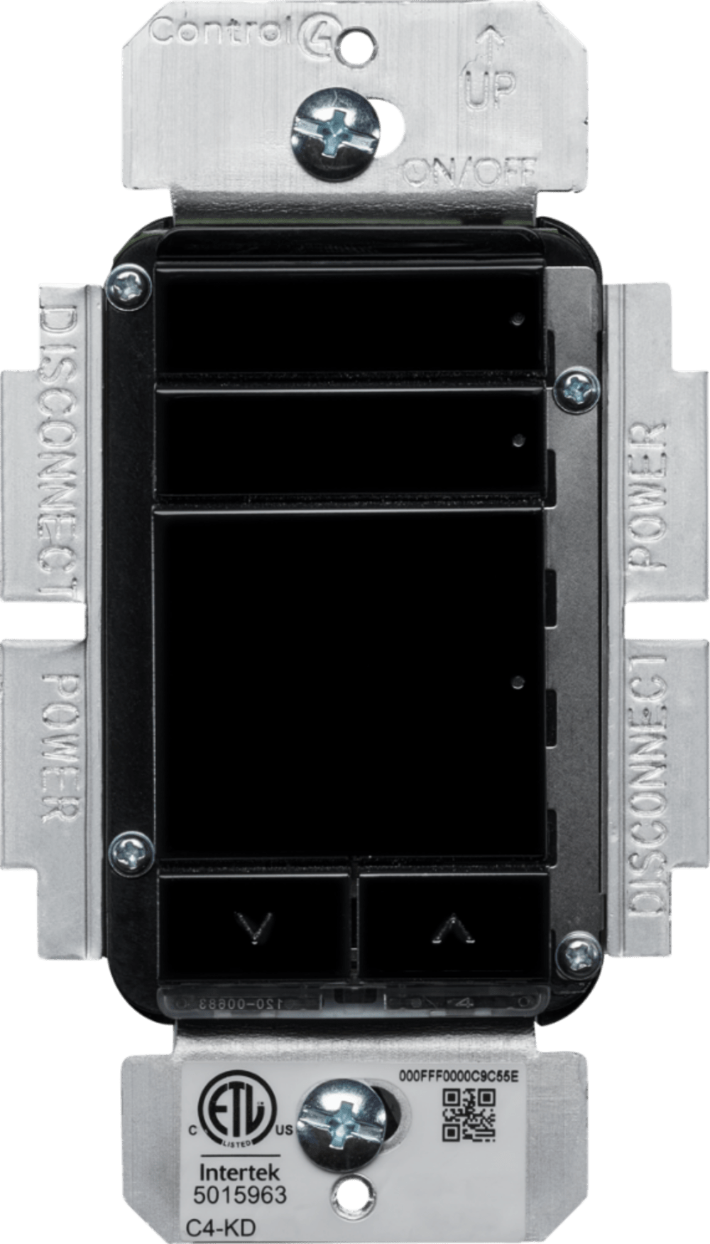 Control4® Keypad Dimmer, Contemporary, 277V (Black)