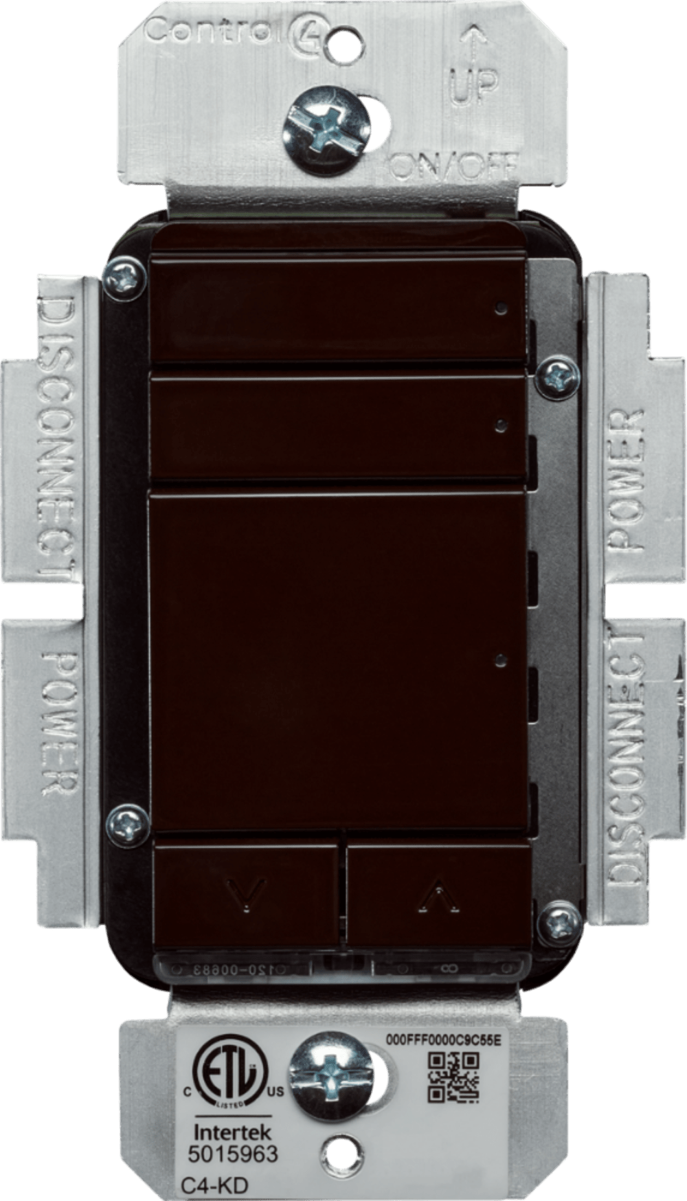 Control4® Keypad Dimmer, Contemporary, 277V (Brown)