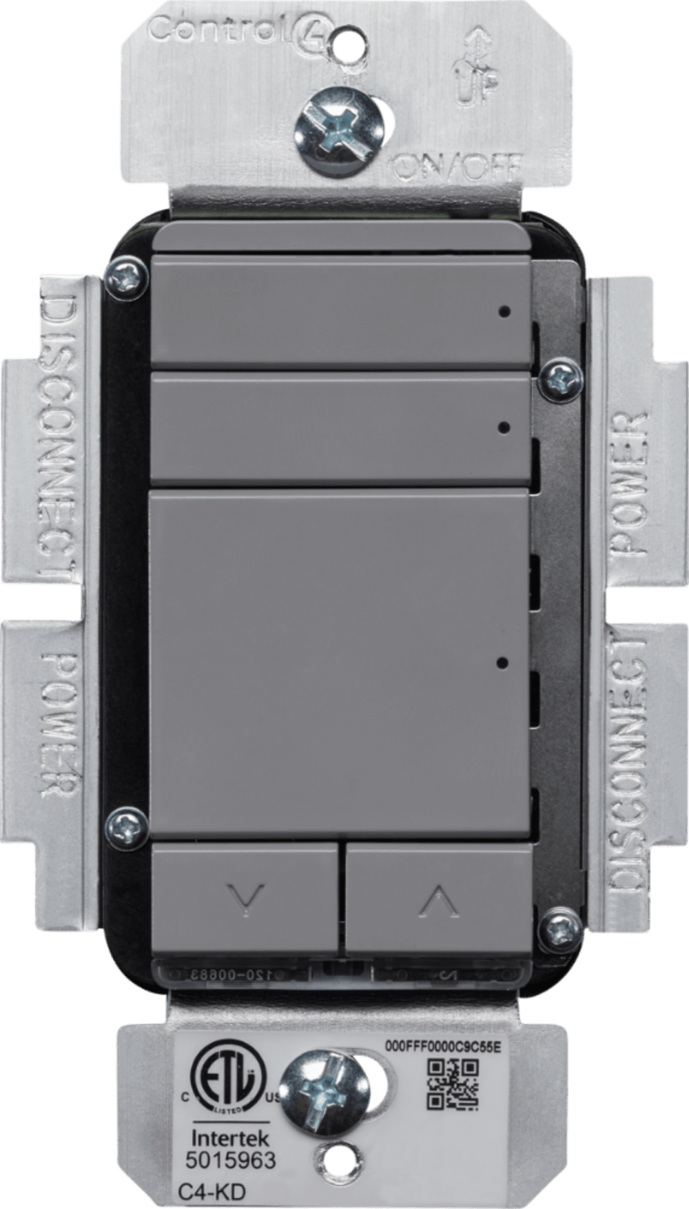 Control4® Keypad Dimmer, Contemporary, 277V (Gray)