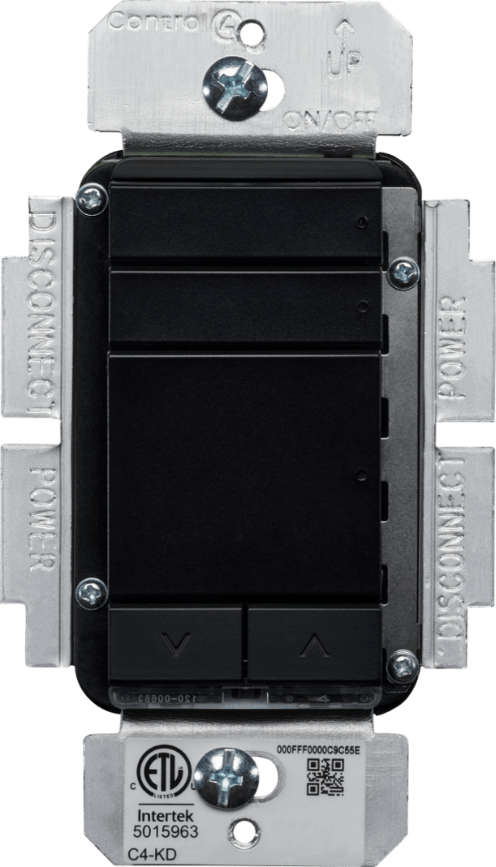 Control4® Keypad Dimmer, Contemporary, 120V (Midnight Black)