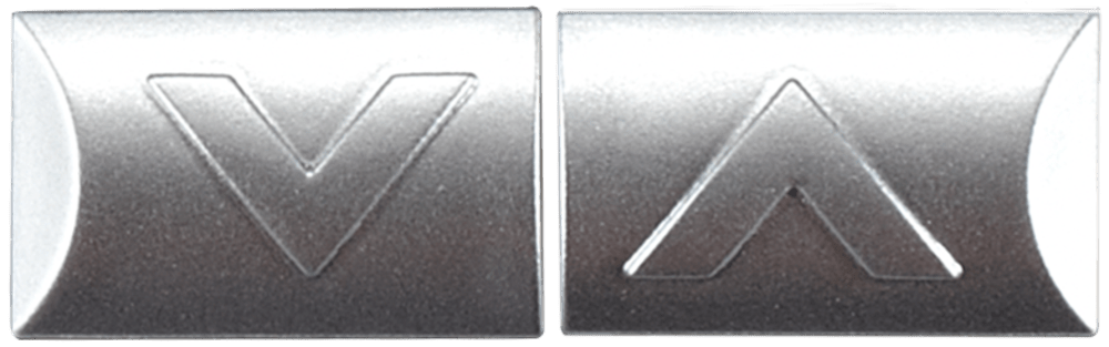 Control4® Up and Down Button, 5-pack (Aluminum)