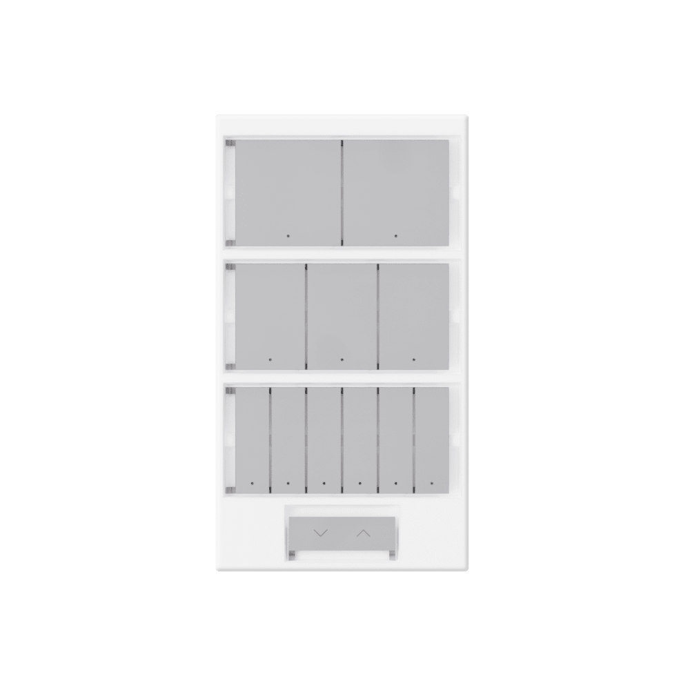 Control4® Lux Color Kit, Configurable Keypad and Keypad Dimmer - Stone Gray