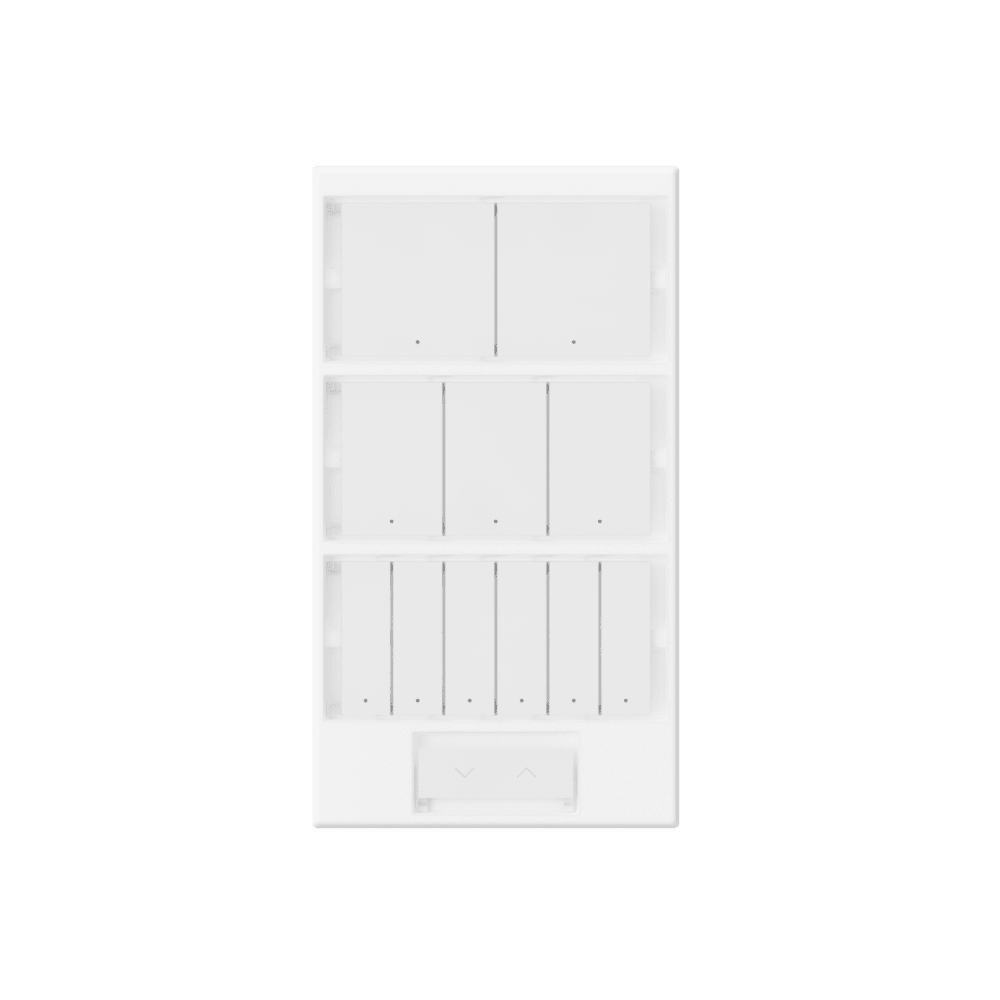 Control4® Lux Color Kit, Configurable Keypad and Keypad Dimmer - Snow White