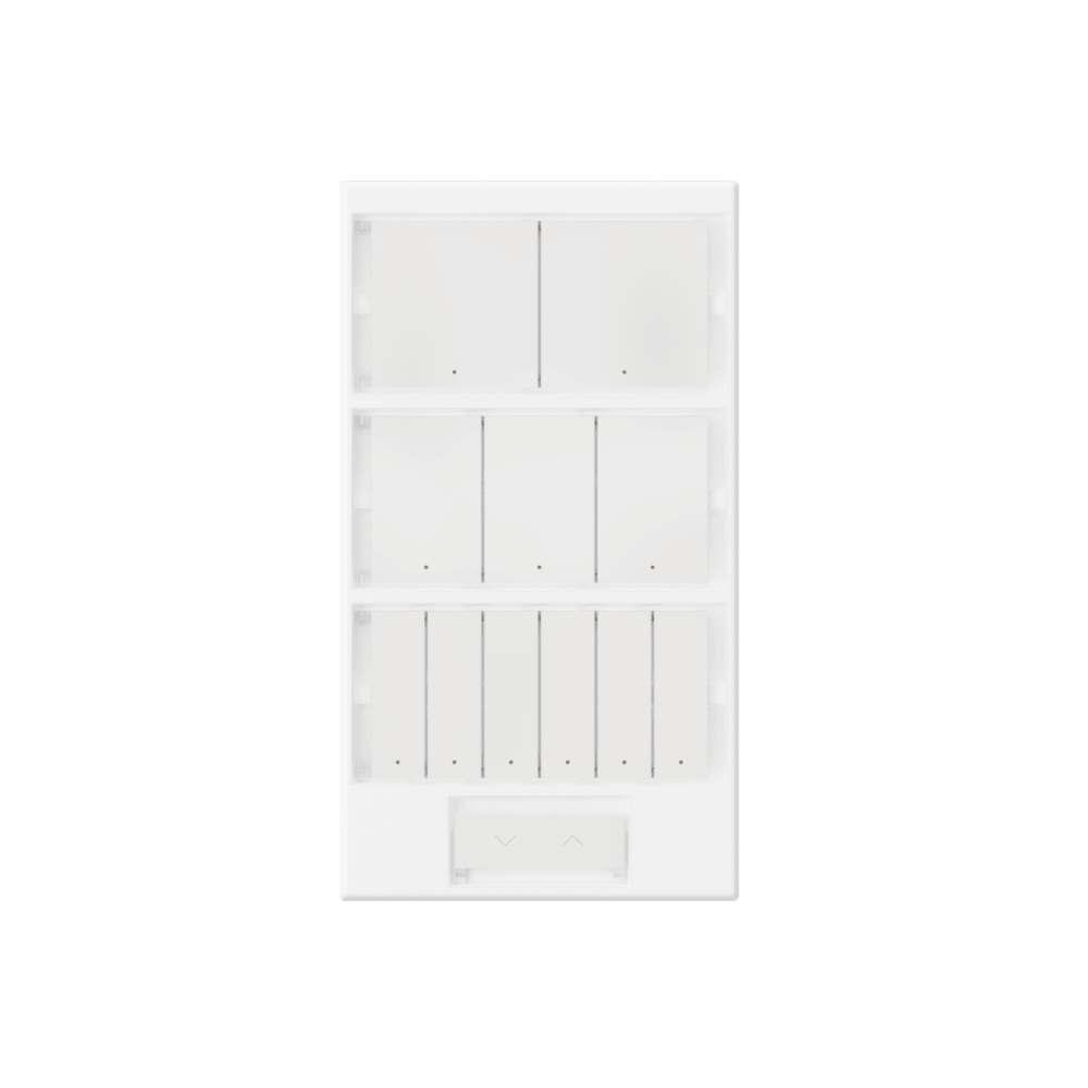 Control4® Lux Color Kit, Configurable Keypad and Keypad Dimmer - White