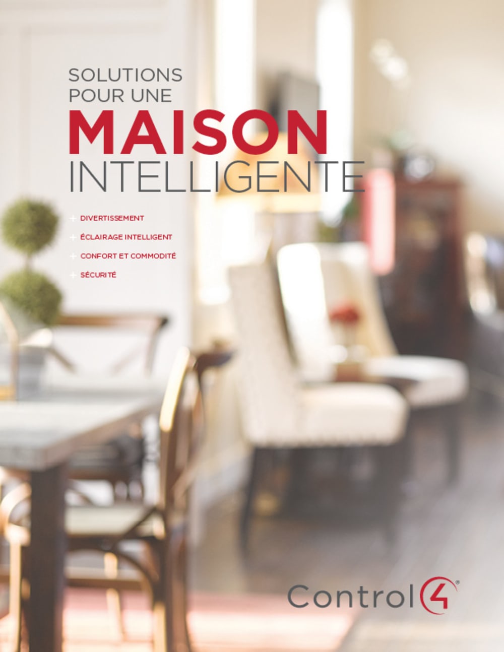 Smart Home Solutions Brochure (French/Canadian)