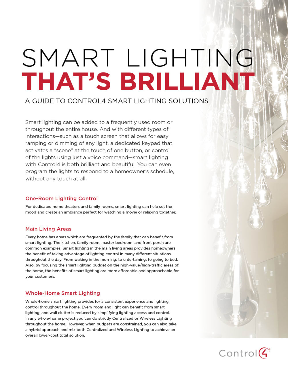 Smart Lighting Solutions Sheet