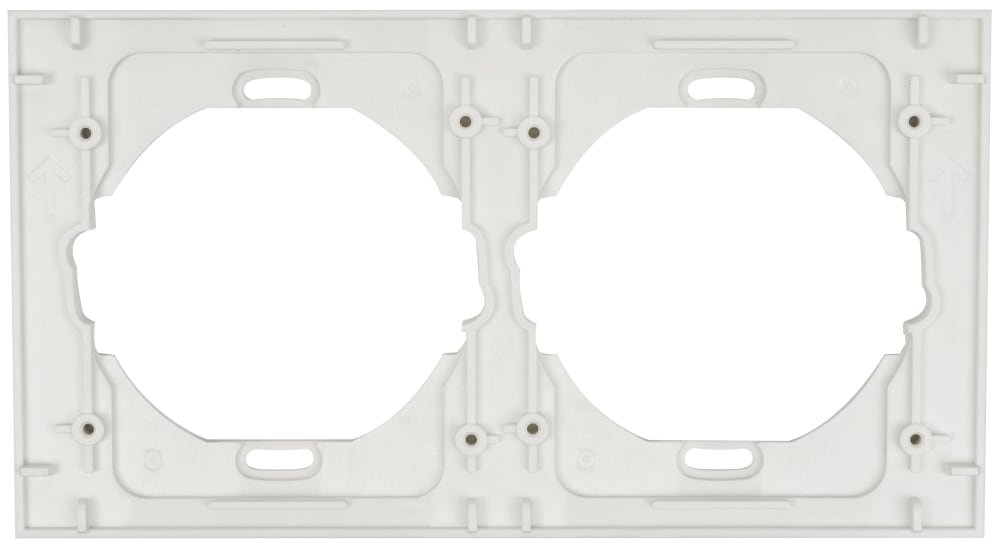 Control4® Square Dual Trim Ring, 5-pack (Aluminum) -EOS 05.05.25