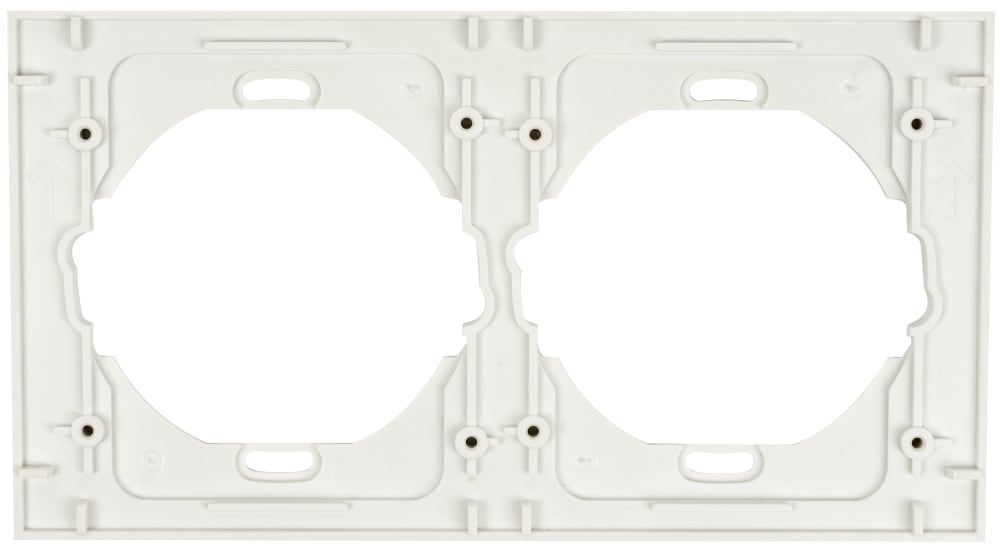 Control4® Square Dual Trim Ring, 5-pack (White)