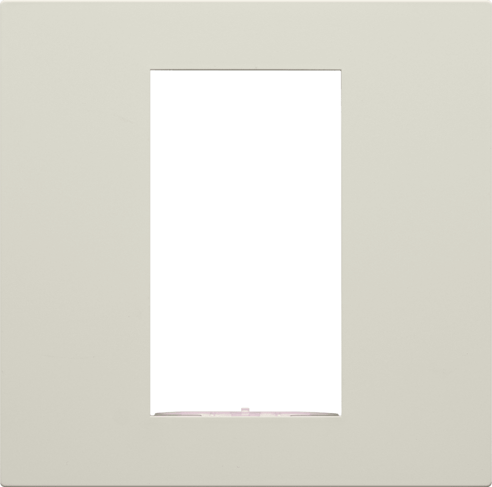 Control4® Square Single Faceplate, Contemporary (Biscuit)