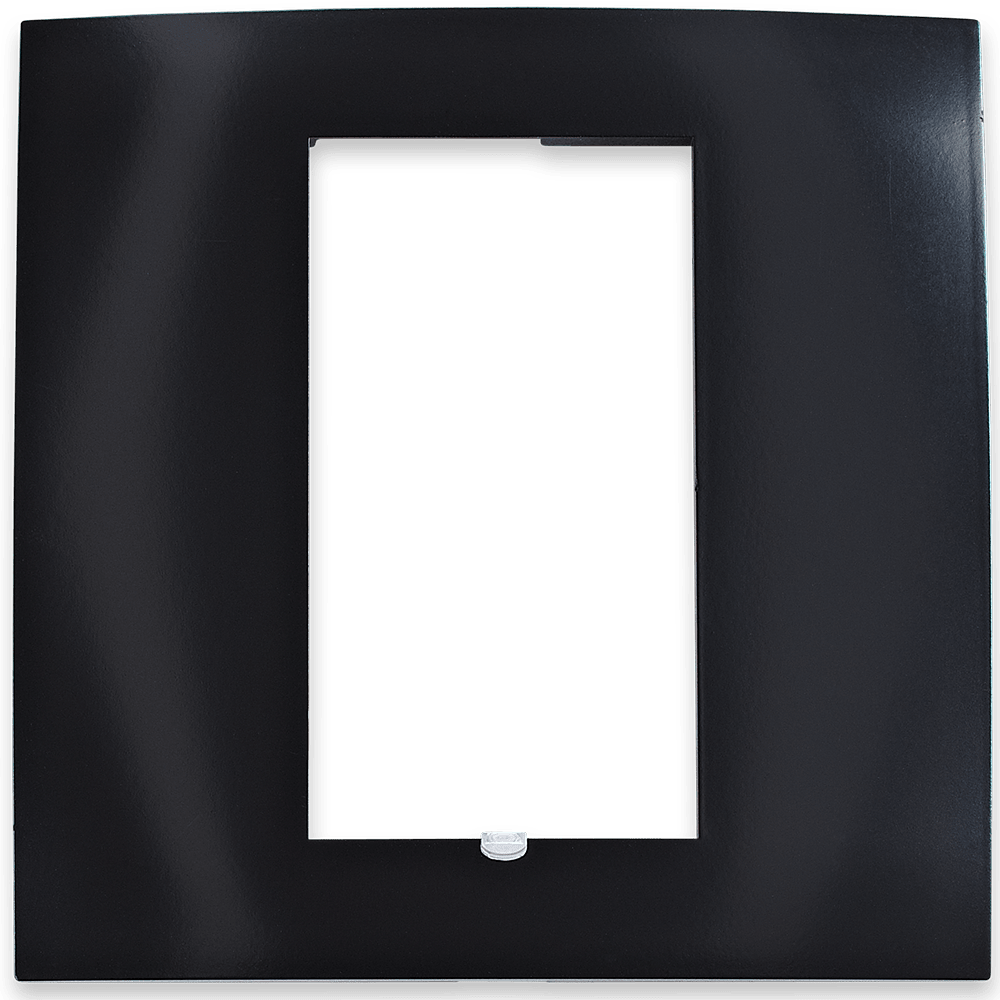 Control4® Square Single Faceplate (Midnight Black)