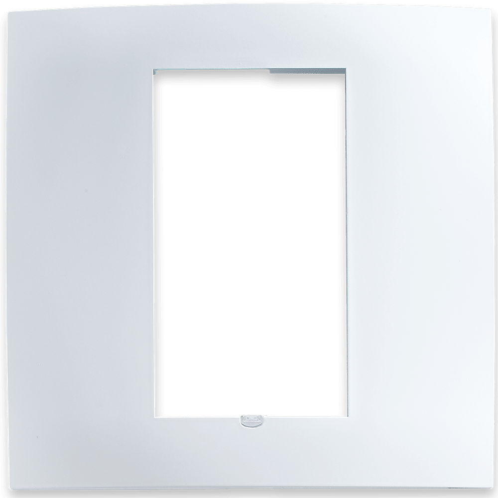 Control4® Square Single Faceplate (Snow White)