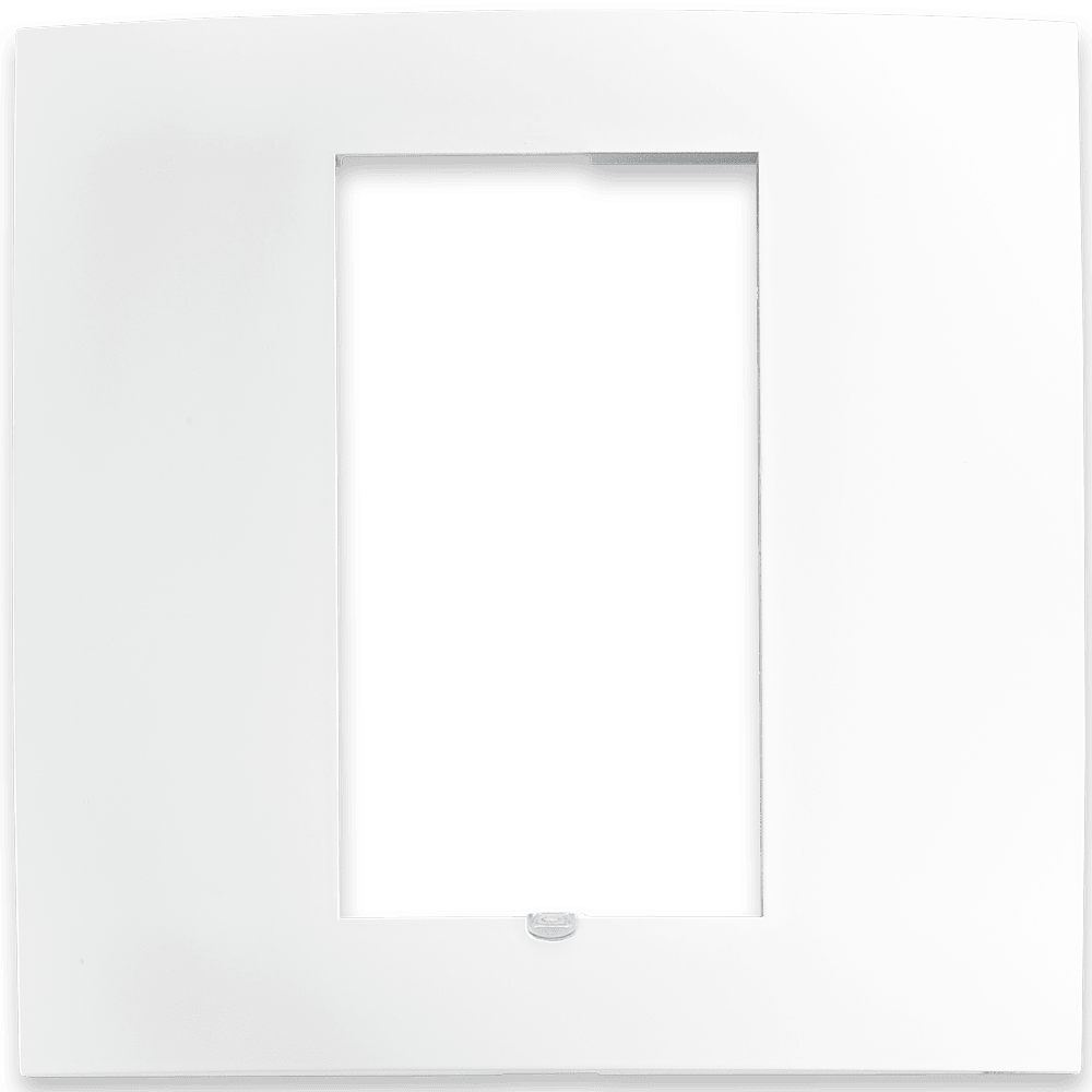 Control4® Square Single Faceplate (White)