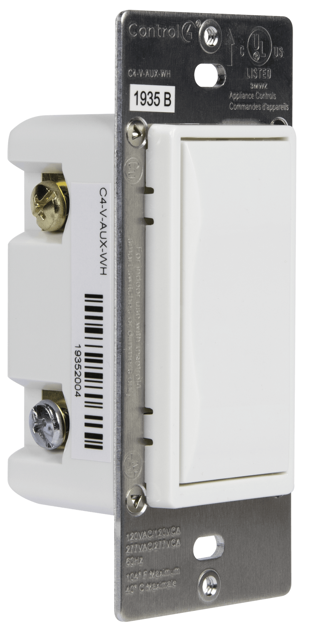 Control4® Essential Auxiliary Keypad (White)